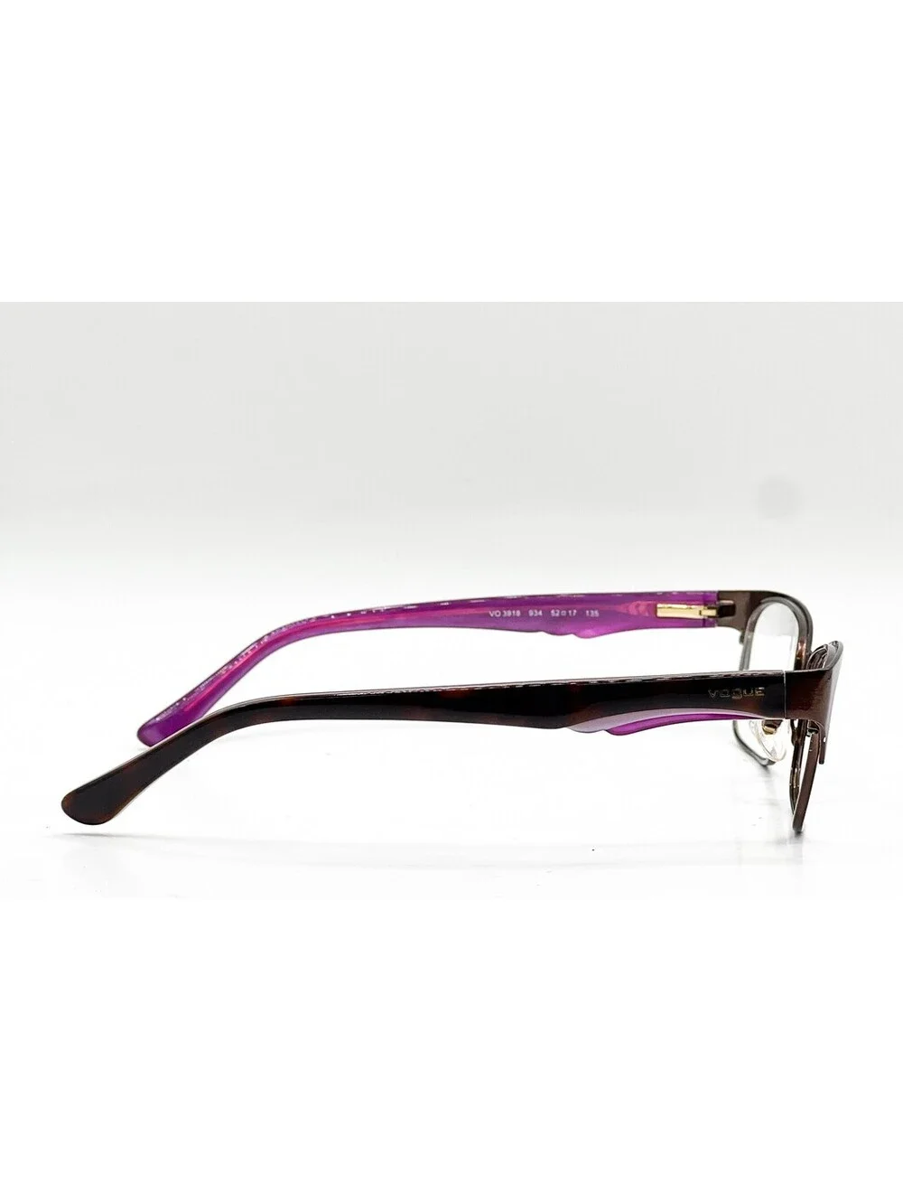 Vogue VO 3918 934 Brushed Brown Authentic Eyeglass Frames 52-17
